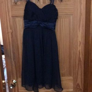 Beautiful Forever 21 dress dark navy blue!